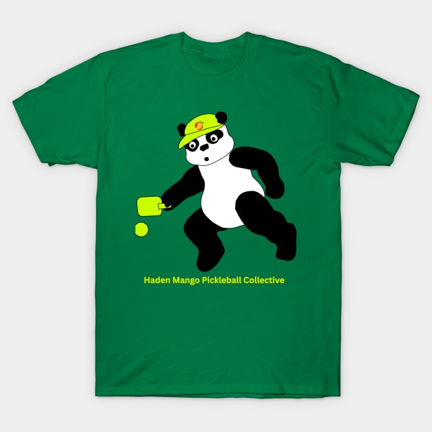 Panda Bear PickleBaller T-Shirt by Hayden Mango Collective 